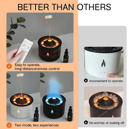 Volcano Flame Aroma Diffuser